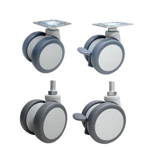 Lieferant Herstellung von medizinischen Geräten Krankenhaus bett Anti-Rost Dual Bearing <span class=keywords><strong>Twin</strong></span> <span class=keywords><strong>Wheel</strong></span> <span class=keywords><strong>Caster</strong></span> - Product Image 1