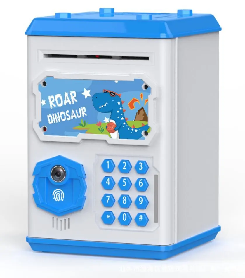 Proper Price Top Quality 2022 Hot Electronic Saving Box Cash Saving Safe Money Saving Box Coins Children Plastic Square YQ-17