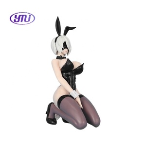 Nuova figura di bellezza NieR automi 2B sorella coniglietta ragazza cameriera ornamento auto all'ingrosso - Product Image 5