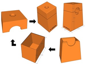Hot Selling Customized <strong>FRP</strong> Trash Can Round Fiber Glass Steel <strong>Garbage</strong> Waste <strong>Bin</strong> with Bending Processing Service - Product Image 5