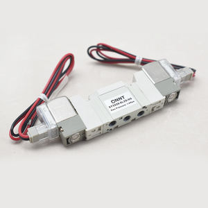 SMC Typ SY3220-5LZD-M5 SY5220-5LZD-01 SY7220-5LZD-02 5/2-Wege M5 1/8'' 1/4'' Pneumatisches Doppelspulen-Magnetventil 24VDC - Product Image 4