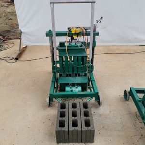 Thực thể nhà máy sản xuất 2-45 máy gạch xi măng di động nhỏ làm cho máy móc làm gạch rỗng ba lỗ 400-200-200mm - Product Image 4