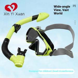 Gafas de Buceo para Niños, Nuevo Diseño sin Marco, Bajo Volumen, PC y Vidrio Templado, Impermeables, Antivaho, Máscara de Snorkel de Cara Completa - Product Image 5