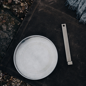 Ngoài trời cắm trại BBQ nướng <span class=keywords><strong>PAN</strong></span> bếp Tops có thể tháo rời xử lý bít tết Frying <span class=keywords><strong>Pan</strong></span> phẳng dưới thép không gỉ Frying <span class=keywords><strong>Pan</strong></span> - Product Image 3