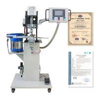 Machine à œillets ovales haute efficacité avec réducteur de bruit et plateau vibrant