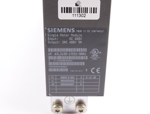 6SL31201TE210AA1 6SL3120-1TE21-0AA1 โมดูลมอเตอร์เดี่ยว 9A 600V ชุดควบคุมไดรฟ์ - Product Image 2