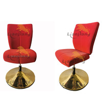 Chaise de café de haute qualité, fente pour Gaming, table de poker, confortable et ajustable, Base en métal, tabouret, à vendre, usine