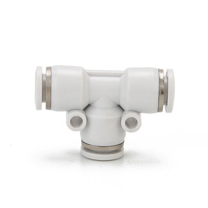 T-Type PE-8สีขาว Airtac APE-10 PEG8-6ข้อต่อนิวเมติกที่ลดการติดตั้ง spn - Product Image 2