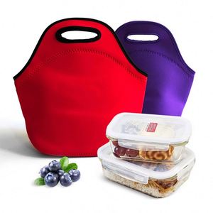 Outdoor and Indoor Use Sublimation Neoprene <b>Lunch</b> <b>Tote</b> <b>Bag</b> Blanks Novelty Gifts for Picnic - Product Image 5