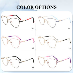 New Metal Teens Óculos Moda Design Optical Frame Alta Qualidade Revestimento Óptica Óculos - Product Image 6