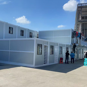 プレハブスチールビルディングキット組み立てやすいオフィスまたはホテル用モジュラーハウス効果プレハブハウスフレームセールコンテナホーム - Product Image 2
