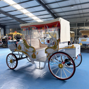 Vente en gros de calèches électriques personnalisables en couleurs sur mesure pour la visite touristique sans chevaux - Product Image 4