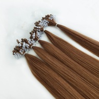 Extensions de cheveux naturels Remy de qualité supérieure, en gros, fabriquées en usine, avec perles en silicone, tube en cuivre, micro-boucles, nano-rings