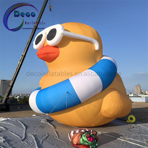 <span class=keywords><strong>Canard</strong></span> jaune gonflable géant pour la publicité, costume de mascotte gonflable pour les fêtes et la promotion - Product Image 5