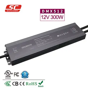 12V 24V 36V 48V DC 360W Dmx Multi Channel Led Controllerหรี่แสงได้Driver Rgbw RGBCW