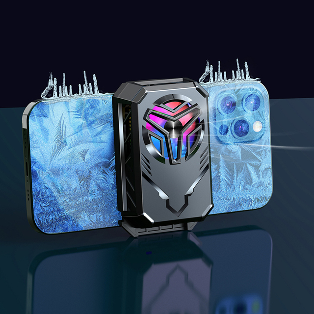 Dissipate Heat Cooling Radiator Semiconductor Smartphone Mini Mobile Phone Cooler Mobile Phone Cooler for Gaming