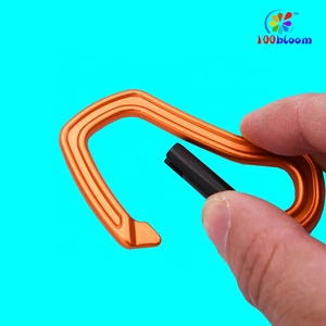Trung Quốc nhà máy phần cứng bán buôn mới theo kiểu 7.5 cm nhôm Carabiner móc - Product Image 4