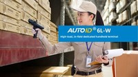 Terminal de collecte de données portable industriel Seuic Autoid 6L-W Wince 6.0 avec lecteur de codes-barres et QR, interface USB, processeur TI 1 GHz - En stock