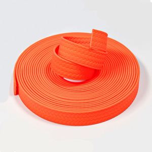 Heavy Duty Customized logo Solid Color Embossed Strap PVC <b>Webbing</b> for Dog Collar Horse Accessories - Product Image 3