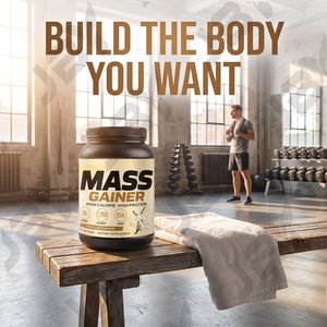 OEM Muscle Booster <strong>Mass</strong> Protein Powder - <strong>Weight</strong> <strong>Gainer</strong> with Vitamin C Immune Recovery Support Custom Formula Body <strong>Mass</strong> <strong>Gainer</strong> - Product Image 3