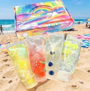 Nouveauté été entrepôt USA : Lot de 72 jouets sensoriels anti-stress souple et scintillant en forme de tube de dentifrice aux fruits, avec boîte cadeau - Product Image 1