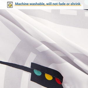 Aoyatex Cô Gái In Sợi Nhỏ <span class=keywords><strong>Polyester</strong></span> <span class=keywords><strong>Comforter</strong></span> Bộ Bộ Đồ Giường Trẻ Em Phim Hoạt Hình Bộ Đồ Giường Bộ Bông Vải 40 Động Vật Dệt Kim 4 <span class=keywords><strong>Pcs</strong></span> - Product Image 4