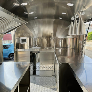 Paslanmaz çelik kamp gıda römork dondurma için tam donanımlı mobil mutfak ile çevre dostu ve pas dayanıklı - Product Image 4