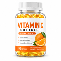 Gélules de Vitamine C Naturelle Premium à Base de Plantes, Service OEM en Gros, Marque Privée, Complément Alimentaire Quotidien pour Adultes pour le Soutien Immunitaire