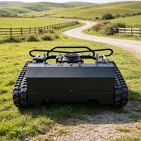 Tondeuse à gazon télécommandée pour jardin, machine à couper l'herbe, tondeuses à gazon robotisées à vendre