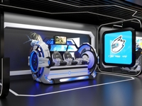 Zone de jeu d'arcade de jeu VR bon marché, simulation de réalité virtuelle personnalisée, parc à thème, parc d'attractions de jeu VR
