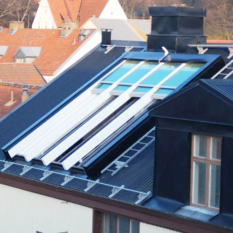 Dosel retráctil de aluminio para terraza, sistema de techo reflectante, de construcción, domo