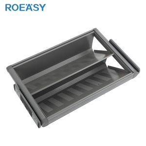 ROEASY Modern <strong>Design</strong> 2 Tier Pull Out Sliding Wardrobe Accessories Shoe Rack for <strong>Closet</strong> - Product Image 6