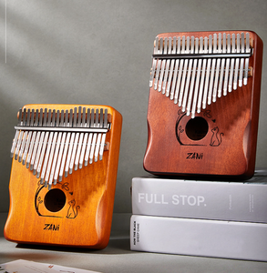 Zani Thumb Harp 21 โทนการ์ด Kalimba ธนูหัวแม่มือไม้มะฮอกกานีกระดานเดี่ยวเครื่องดนตรีฮาร์ปนิ้วมือขายส่ง - Product Image 2