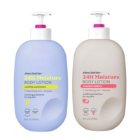Lotion corporelle Eooos Shea, hydratante et apaisante 24h, idéale pour les peaux sèches, Eass Shea Better Body Lotion 437ml