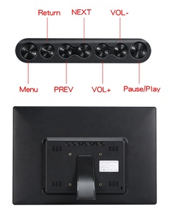 เครื่องเล่นวิดีโอ MP3 MP4 พร้อมเซ็นเซอร์ตรวจจับความเคลื่อนไหว หน้าจอ LCD ขนาด 15 นิ้ว กรอบรูปดิจิตอลติดผนัง - Product Image 4