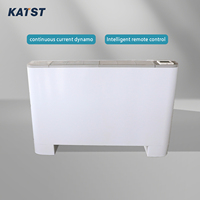 Ventilateur hydraulique à courant continu, système d'eau réfrigérée ultra mince vertical, prix unitaire de la bobine de ventilateur Fcu pour le chauffage et le refroidissement de la maison