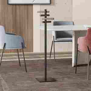 <span class=keywords><strong>Mini</strong></span> cintre superposé autoportant en métal à usages multiples pour sacs, manteaux et chapeaux - Product Image 3