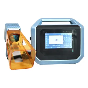 Hot Selling 20W 30W 50W Handheld Fiber Laser Marking Machine With Mini Portable Design For Handheld