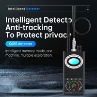 K68S Caméra cachée anti-espion Scanner de bogue GSM GPS Fonction AI Scanner GPS automatique Détecteur de signal RF