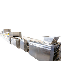 Mouleur rotatif bon marché pour biscuits aux pépites de chocolat et fabrication de biscuits résistants Machine à produits céréaliers conditionnés d'occasion