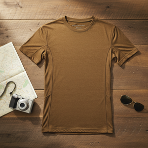 T-shirt thermique en laine mérinos de haute qualité, <span class=keywords><strong>super</strong></span> doux, personnalisé pour hommes, sous-vêtement thermique pour hommes - Product Image 4