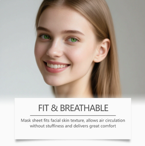 Mascarilla de colágeno que hidrata y suaviza suavemente la piel del rostro, ilumina y humecta para el cuidado diario de la piel. - Product Image 3