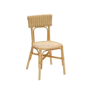 Silla Infantil de Ratán Natural Hecha a Mano, Diseño Moderno, Segura y Duradera, para Fiestas de Cumpleaños, Sala de Estar y Dormitorio - Product Image 1