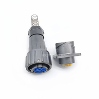 Serie FQ macho hembra IP67 impermeable eléctrico FQ30 conector circular de aviación