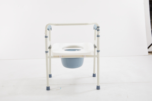 Inodoro Portátil Plegable de Montaje Rápido con Base Ancha Antideslizante para Rehabilitación de Ictus y Fracturas - Product Image 2