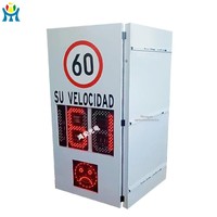 Señalización de Tráfico Personalizada P10 con Control Remoto, Señalización de Carretera con Panel Solar, Detector de Radar de Límite de Velocidad, Pantalla LED para