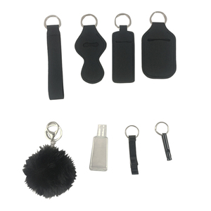 Portachiavi da polso in Neoprene cordini custodia protettiva per balsamo per le labbra in Neoprene per ragazze donne - Product Image 2