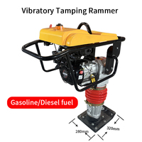 Compacteur vibrant industriel OEM pour terrassement avec moteur puissant pour la construction routière