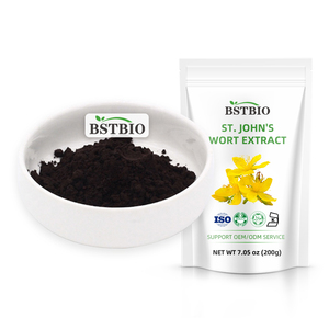 BSTBIO Hypericum Perforatum ekstrak Hypericin 0.3% <span class=keywords><strong>St</strong></span>. John's <span class=keywords><strong>Wort</strong></span> ekstrak bubuk - Product Image 2