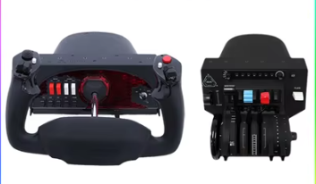 Honeycomb Alpha Yoke Civil Aviation Boeing Flight Simulation Joystick Throttle P3d Xplane